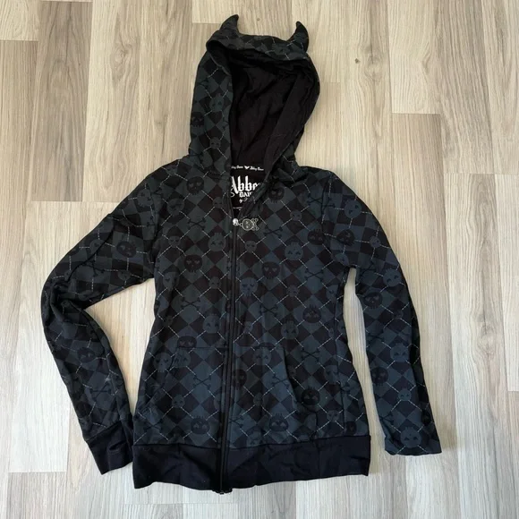 Abbey Dawn Avril Lavigne パーカー Vintage Abbey Dawn Avril Lavigne Hoodie Sweatshirt L Black